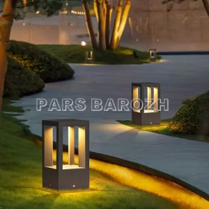 نورپردازی زیبای چراغ پارکی چهارستون