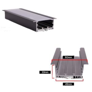 پروفیل لاینر برش 45mmتوکار