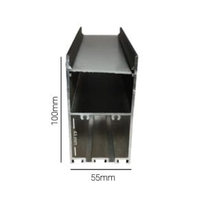 پروفیل لاینر آویز 55mm و ارتفاع100mm
