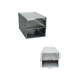 پروفیل لاینر روکار دوطرفه با عرض60mmو ارتفاع55mm