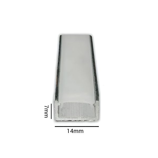 پروفیل لاینر روکار 14mm