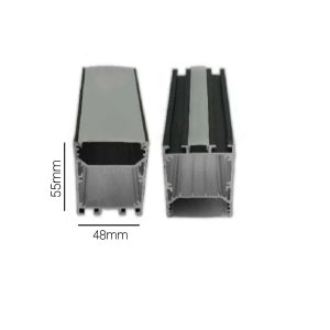 پروفیل لاینر روکار عرض48mm و ارتفاع55mm